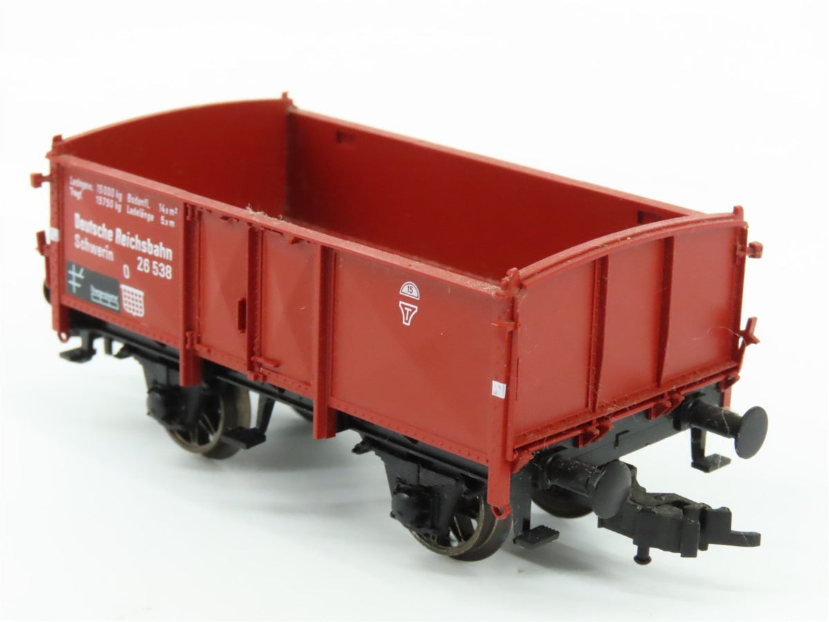 HO Scale Fleischmann 5211K DR Deutsche Reichsbahn Open Goods Wagon #26538
