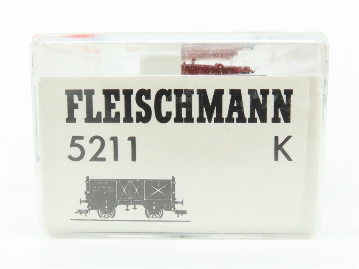 HO Scale Fleischmann 5211K DR Deutsche Reichsbahn Open Goods Wagon #26538