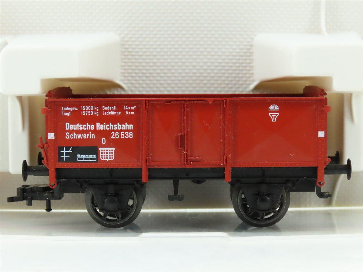 HO Scale Fleischmann 5211K DR Deutsche Reichsbahn Open Goods Wagon #26538