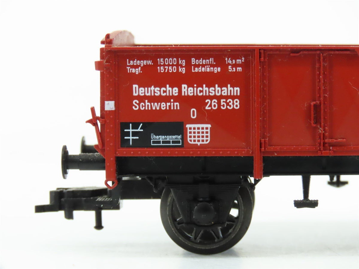 HO Scale Fleischmann 5211K DR Deutsche Reichsbahn Open Goods Wagon #26538