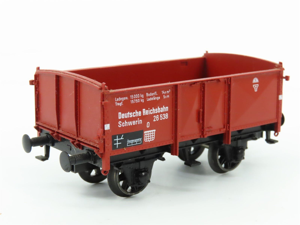 HO Scale Fleischmann 5211K DR Deutsche Reichsbahn Open Goods Wagon #26538