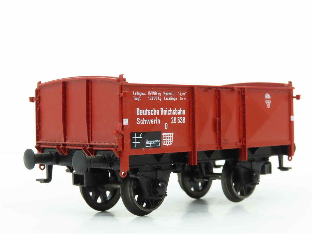 HO Scale Fleischmann 5211K DR Deutsche Reichsbahn Open Goods Wagon #26538