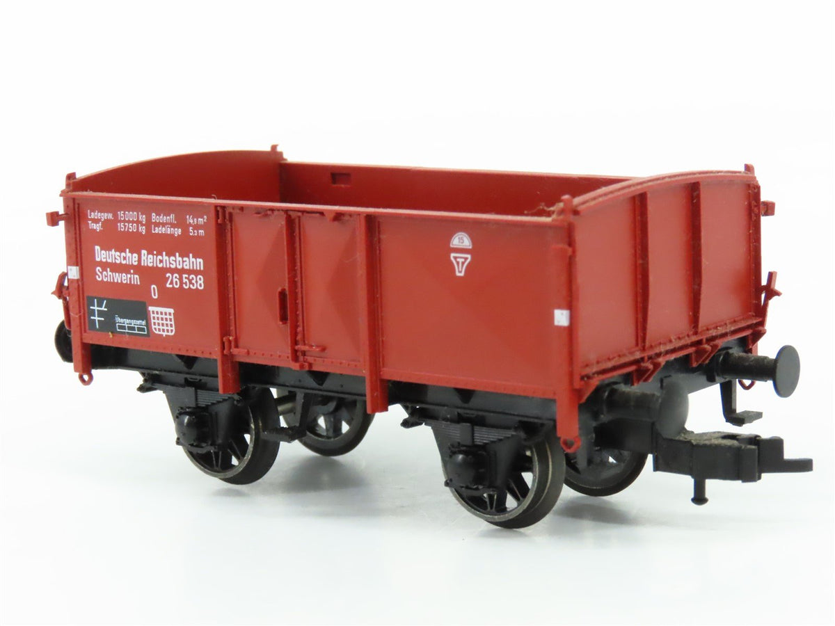 HO Scale Fleischmann 5211K DR Deutsche Reichsbahn Open Goods Wagon #26538