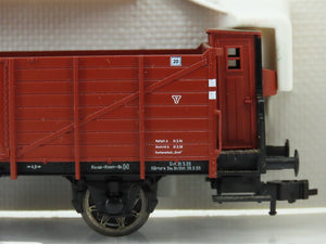 HO Fleischmann 5212K DR Deutsche Reichsbahn Goods Wagon w/Brakeman Cab #56147