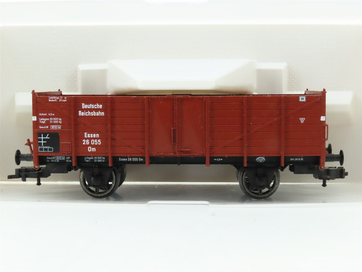 HO Scale Fleischmann 5215K DR Deutsche Reichsbahn Open Goods Wagon #26055