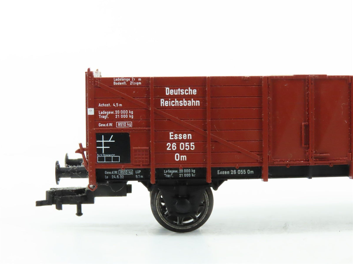 HO Scale Fleischmann 5215K DR Deutsche Reichsbahn Open Goods Wagon #26055