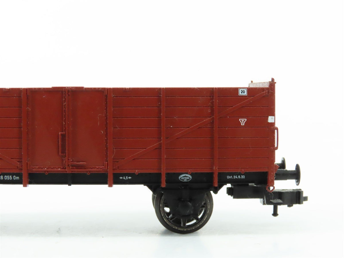 HO Scale Fleischmann 5215K DR Deutsche Reichsbahn Open Goods Wagon #26055