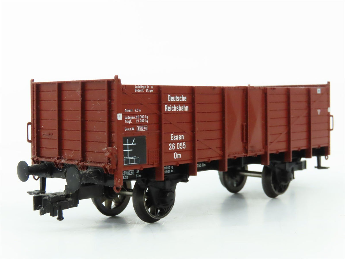 HO Scale Fleischmann 5215K DR Deutsche Reichsbahn Open Goods Wagon #26055