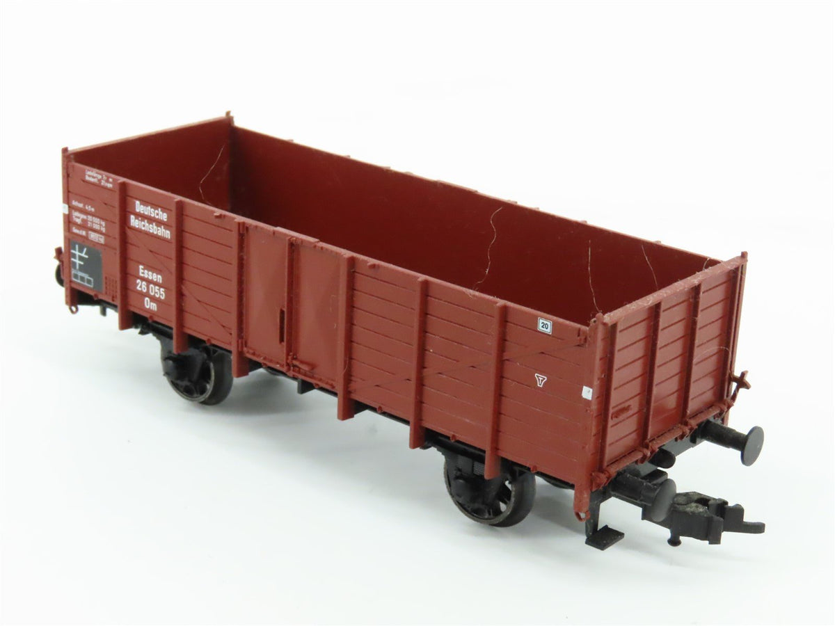 HO Scale Fleischmann 5215K DR Deutsche Reichsbahn Open Goods Wagon #26055