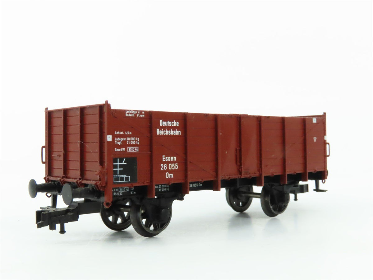 HO Scale Fleischmann 5215K DR Deutsche Reichsbahn Open Goods Wagon #26055