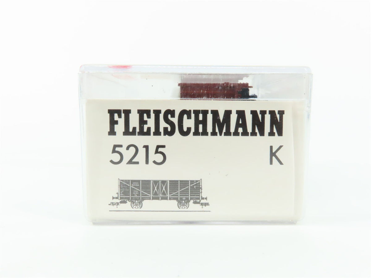 HO Scale Fleischmann 5215K DR Deutsche Reichsbahn Open Goods Wagon #26055