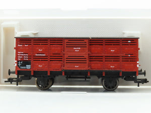HO Scale Fleischmann 5364K DR Deutsche Reichsbahn Livestock Wagon #18196