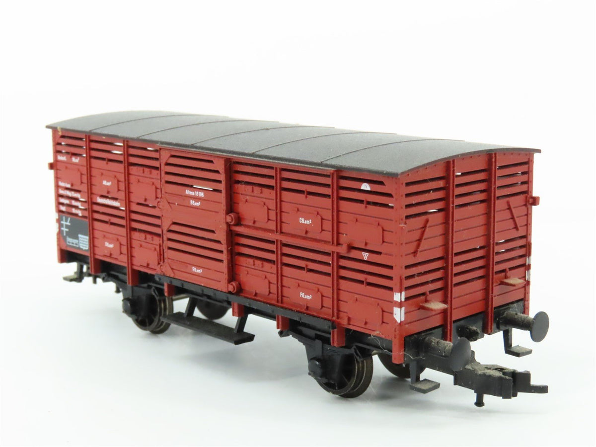HO Scale Fleischmann 5364K DR Deutsche Reichsbahn Livestock Wagon #18196