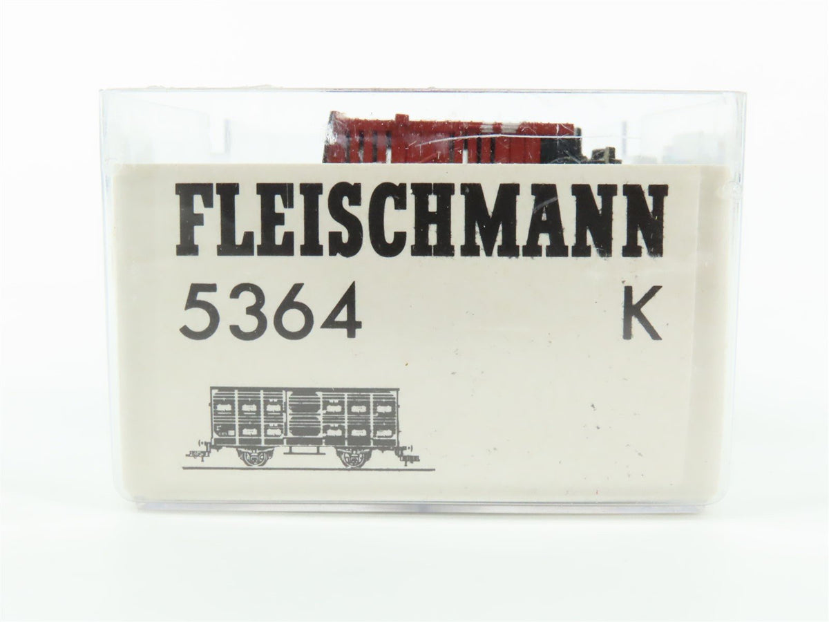 HO Scale Fleischmann 5364K DR Deutsche Reichsbahn Livestock Wagon #18196