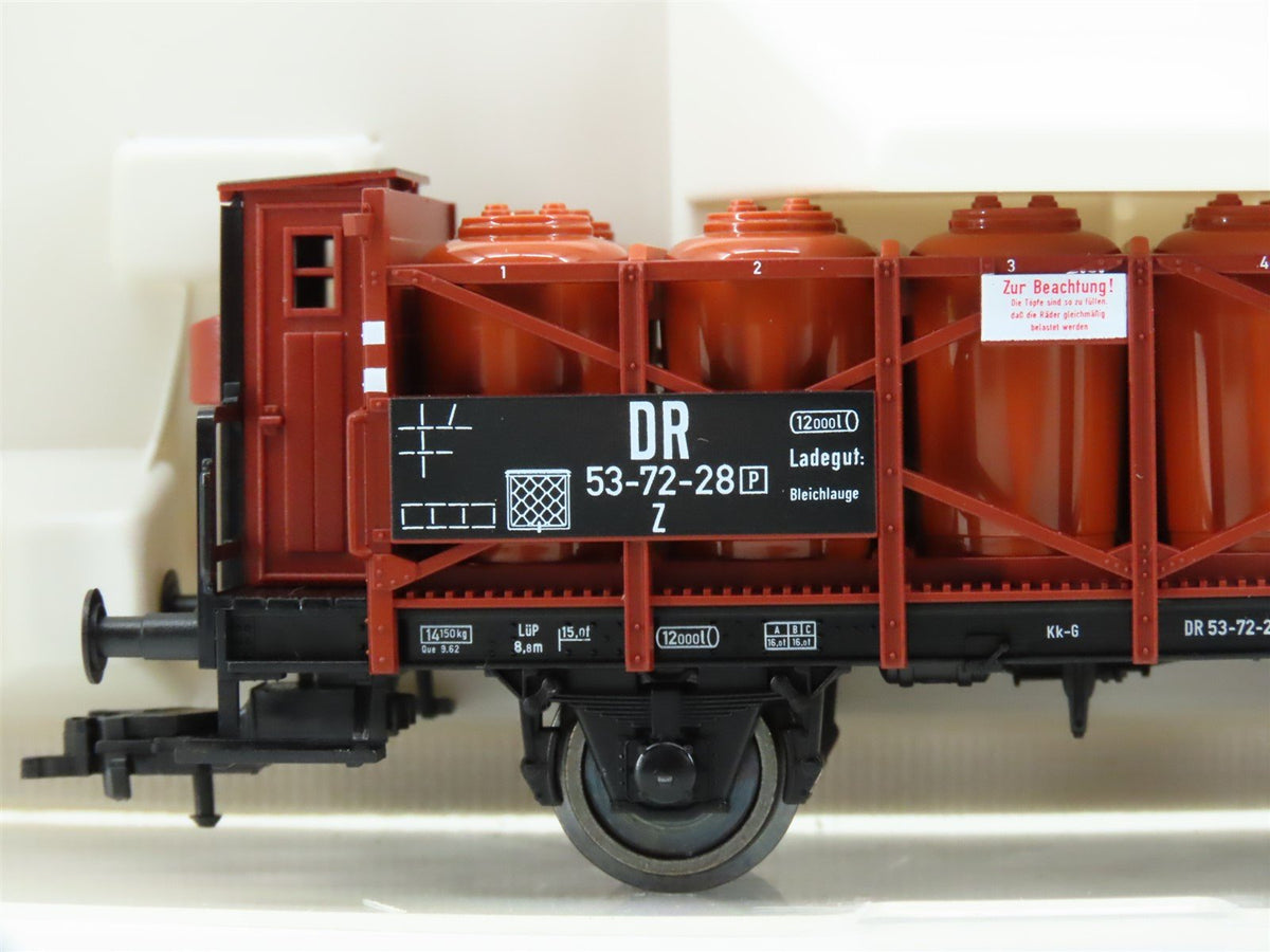 HO Scale Fleischmann 5721K DR Railway Acid Wagon w/Brakeman&#39;s Cab #537228
