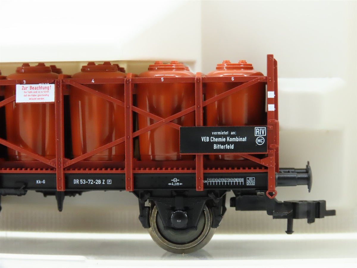 HO Scale Fleischmann 5721K DR Railway Acid Wagon w/Brakeman&#39;s Cab #537228