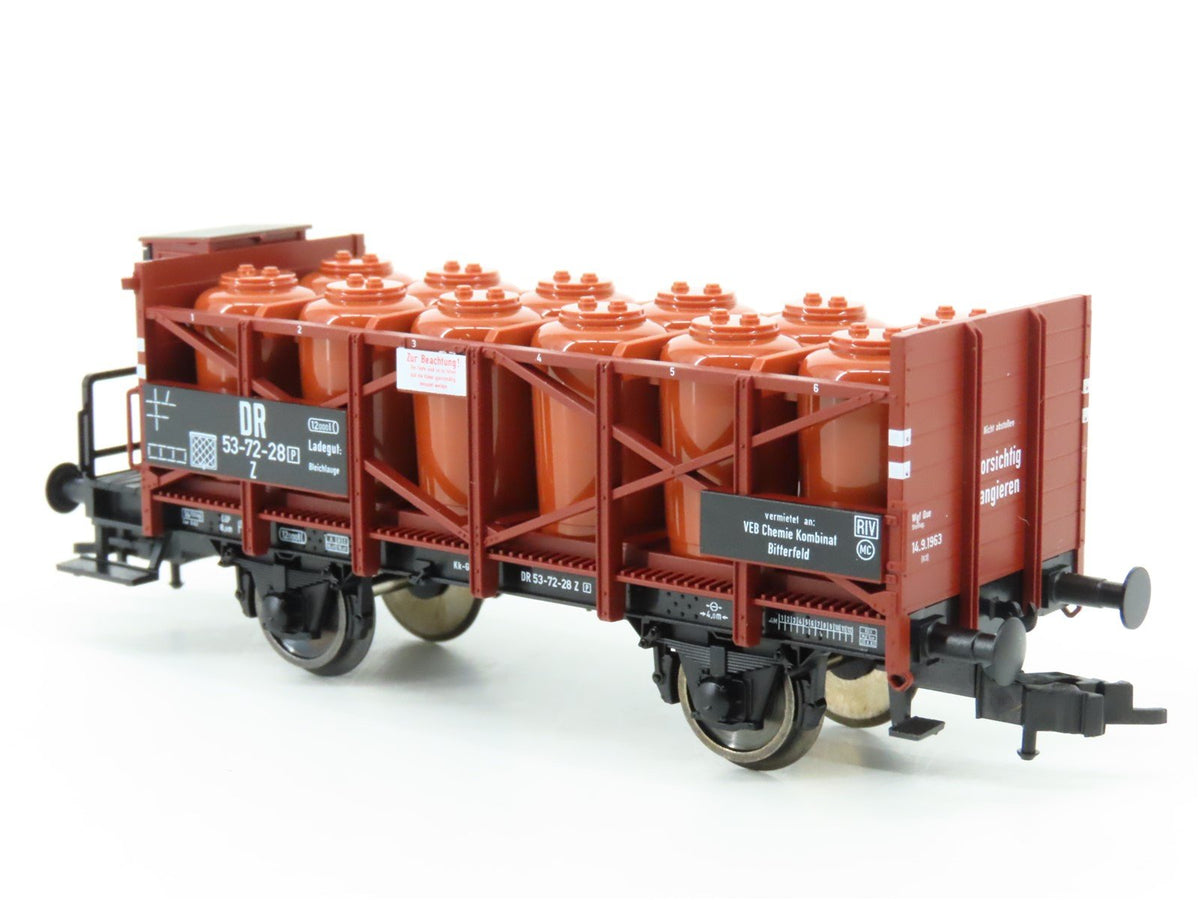 HO Scale Fleischmann 5721K DR Railway Acid Wagon w/Brakeman&#39;s Cab #537228