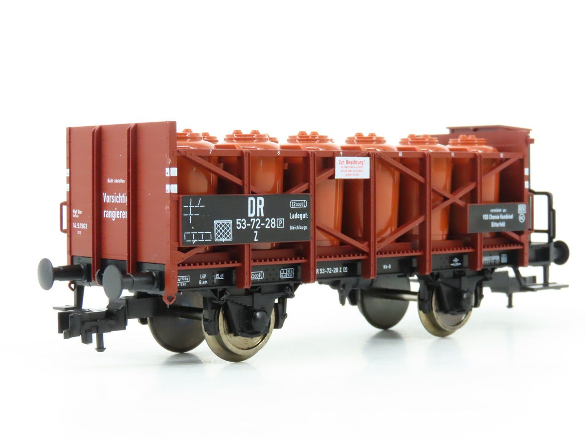 HO Scale Fleischmann 5721K DR Railway Acid Wagon w/Brakeman&#39;s Cab #537228