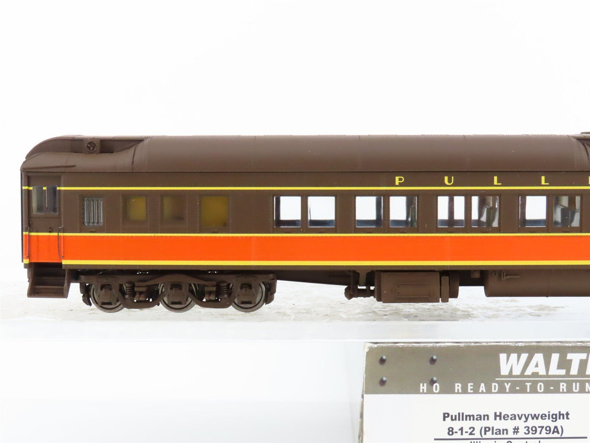 HO Scale Walthers 932-10066 IC Illinois Central Pullman Heavyweight Passenger