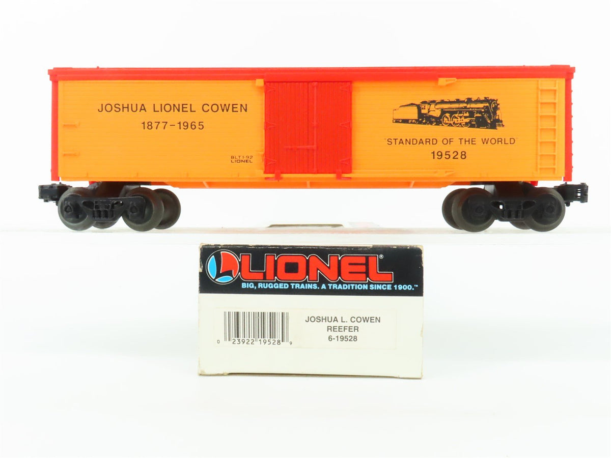 O Gauge 3-Rail Lionel 6-19528 Joshua L. Cowen Reefer Car #19528