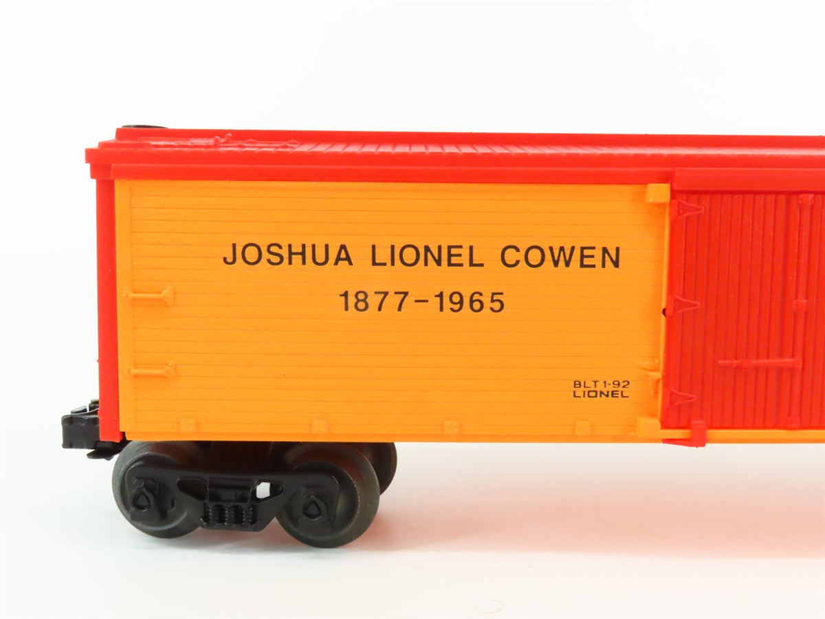 O Gauge 3-Rail Lionel 6-19528 Joshua L. Cowen Reefer Car #19528
