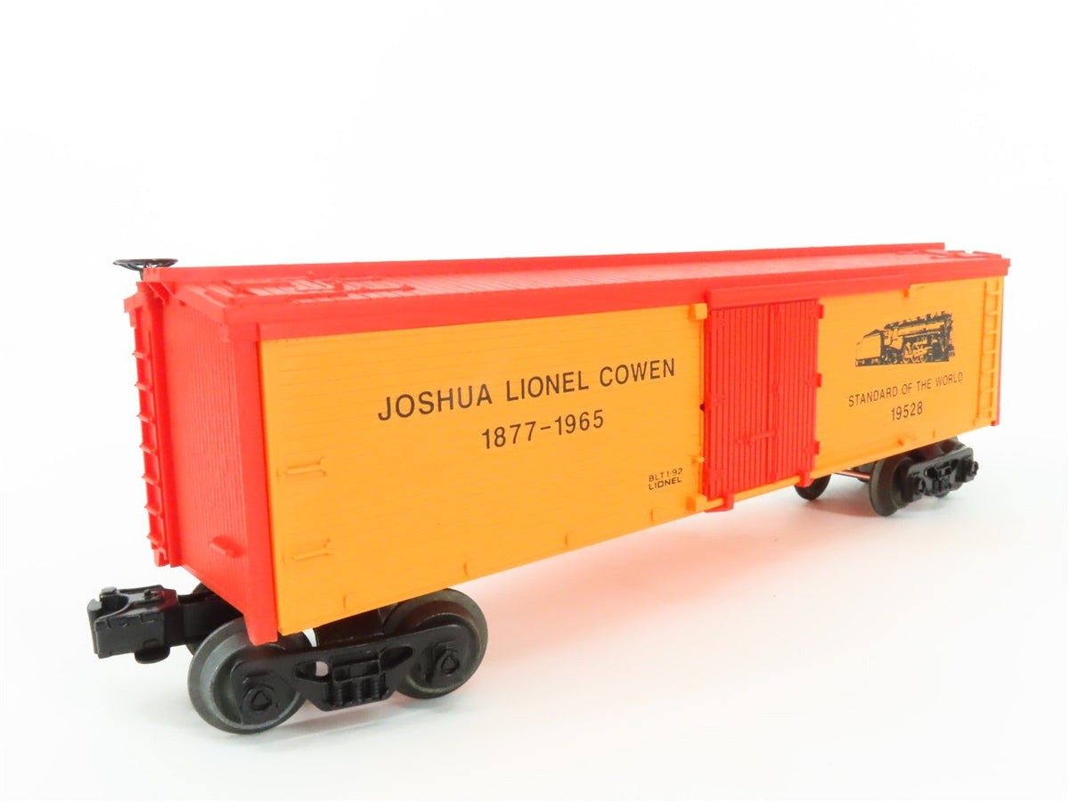 O Gauge 3-Rail Lionel 6-19528 Joshua L. Cowen Reefer Car #19528