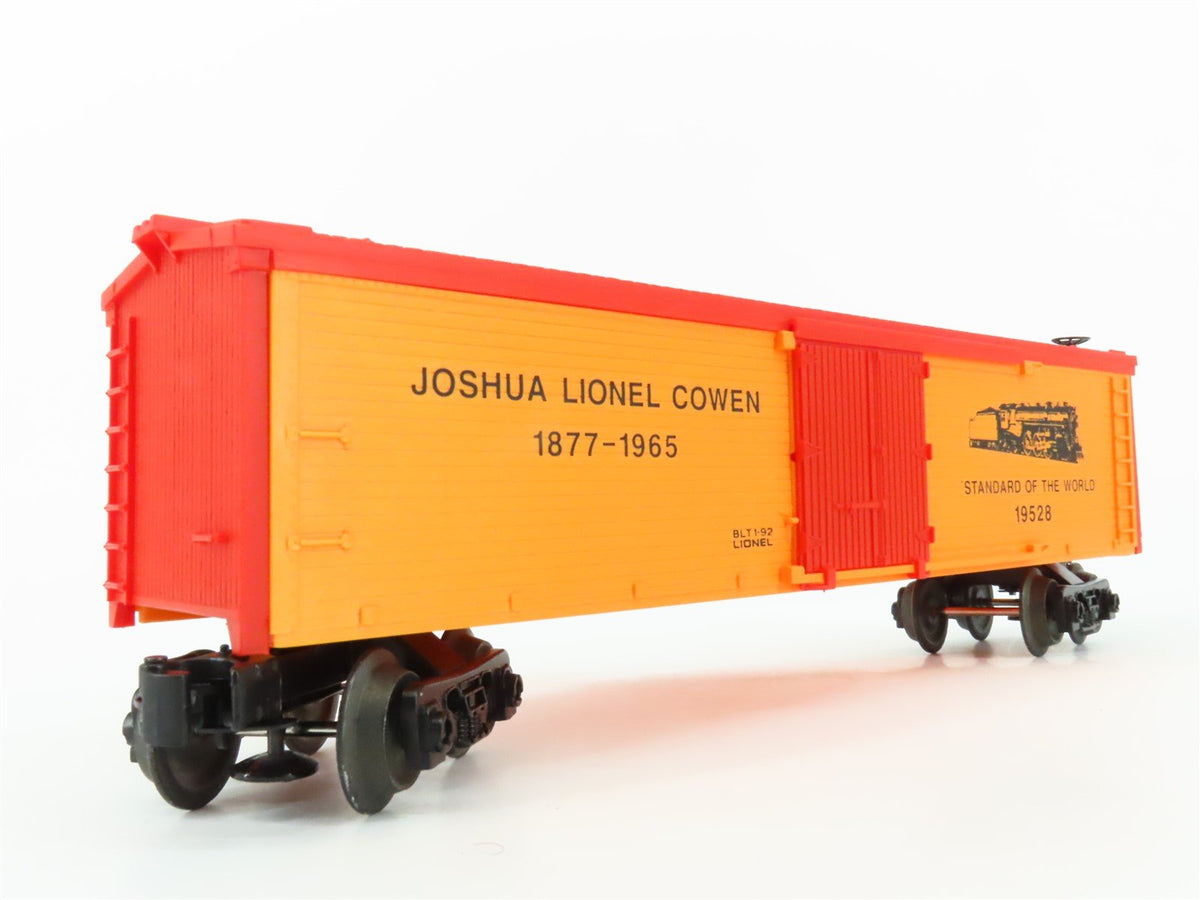 O Gauge 3-Rail Lionel 6-19528 Joshua L. Cowen Reefer Car #19528