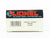 O Gauge 3-Rail Lionel 6-19528 Joshua L. Cowen Reefer Car #19528