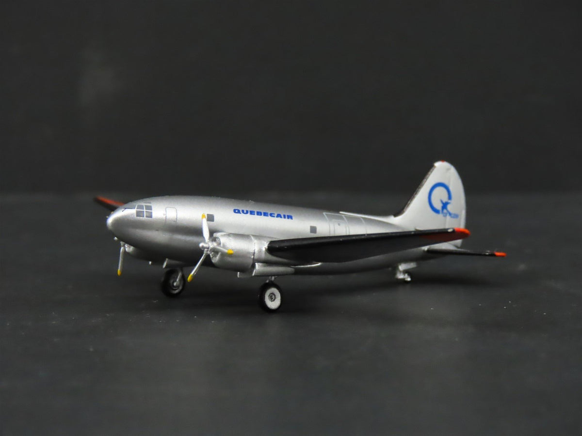 1:400 Aero Classics Die-Cast Quebec Air Curtiss Wright C-46 Commando Airliner