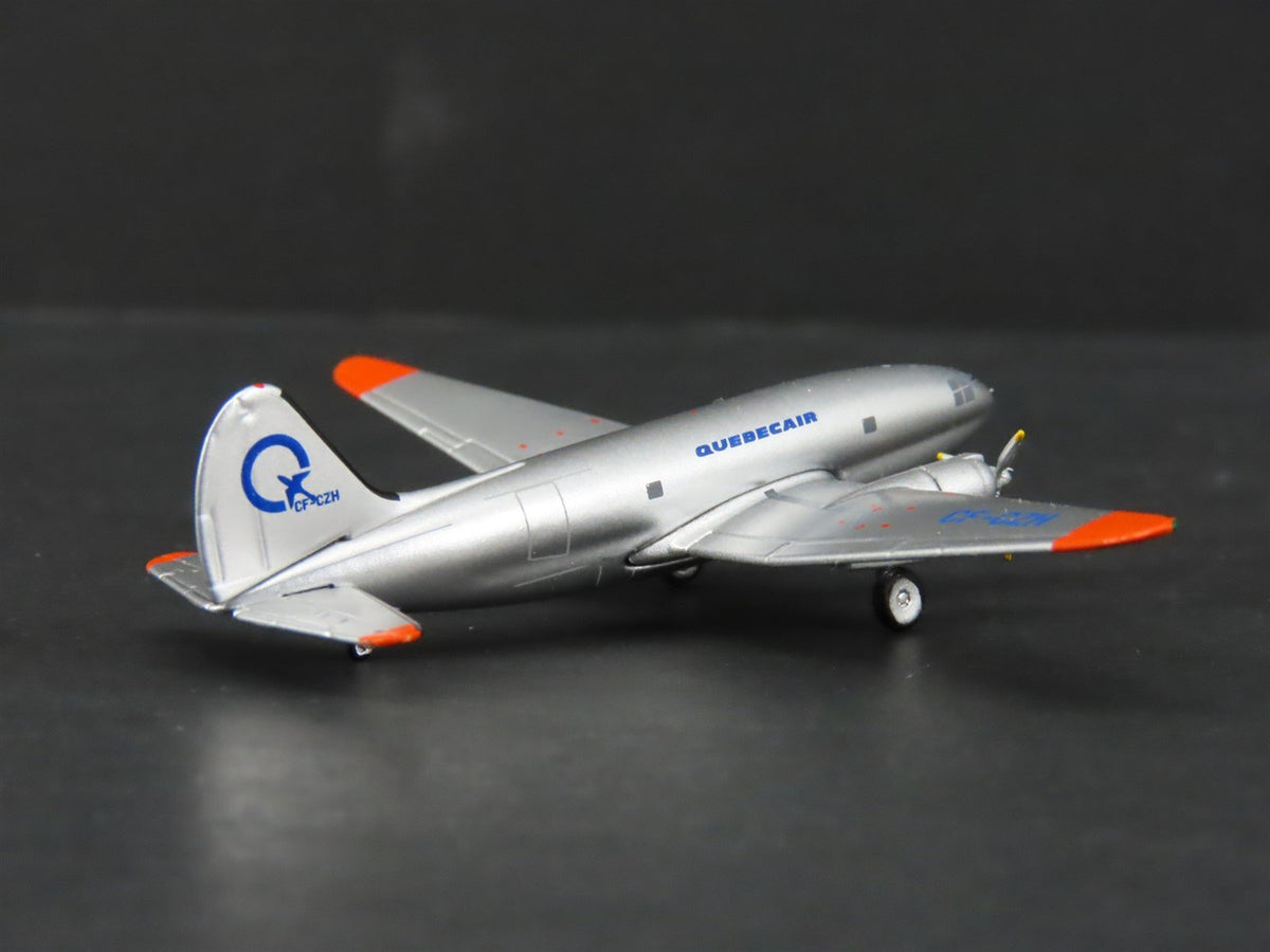 1:400 Aero Classics Die-Cast Quebec Air Curtiss Wright C-46 Commando Airliner