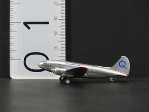 1:400 Aero Classics Die-Cast Quebec Air Curtiss Wright C-46 Commando Airliner