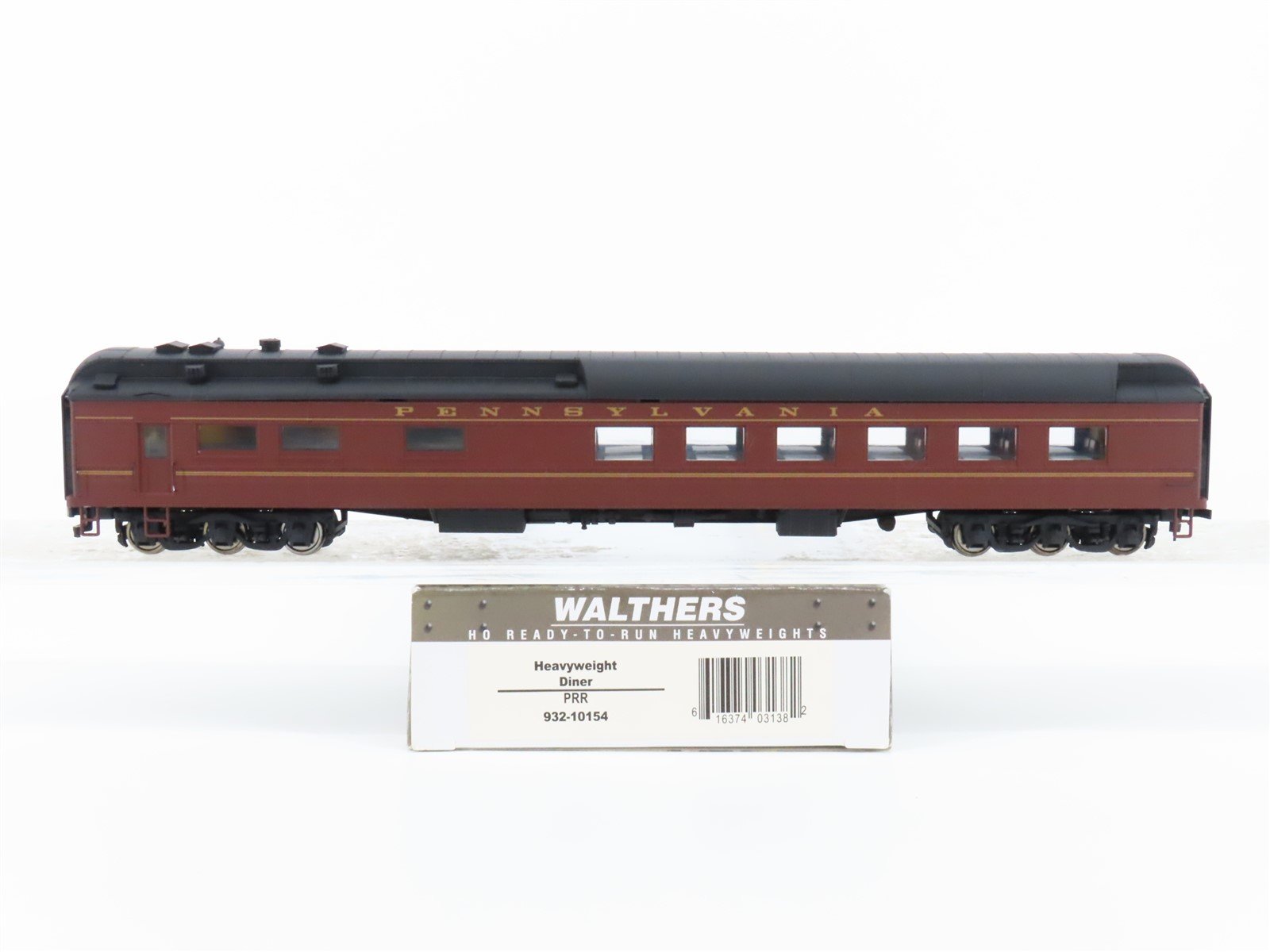 HO Scale Walthers 932-10154 PRR Pennsylvania Heavyweight Diner Passenger