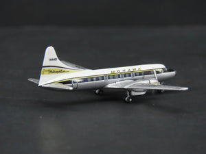 1:500 Herpa Wings 517829 Die-Cast Mohawk Airlines Convair CV-440 Airliner N4401