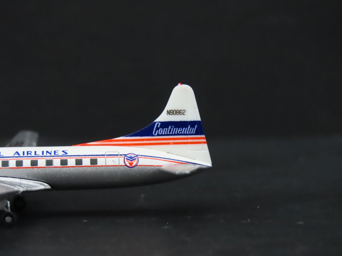 1:500 Herpa Wings 517843 Die-Cast Continental Airlines Convair CV-440 Airliner