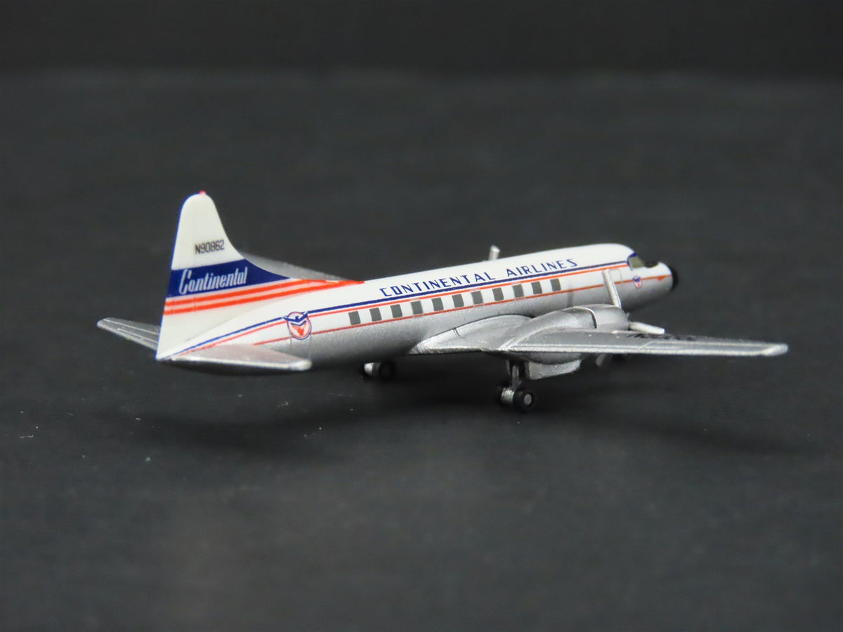 1:500 Herpa Wings 517843 Die-Cast Continental Airlines Convair CV-440 Airliner