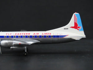 1:400 Aero Classics Die-Cast Fly Eastern Airlines Convair CV-440 Airliner N9301