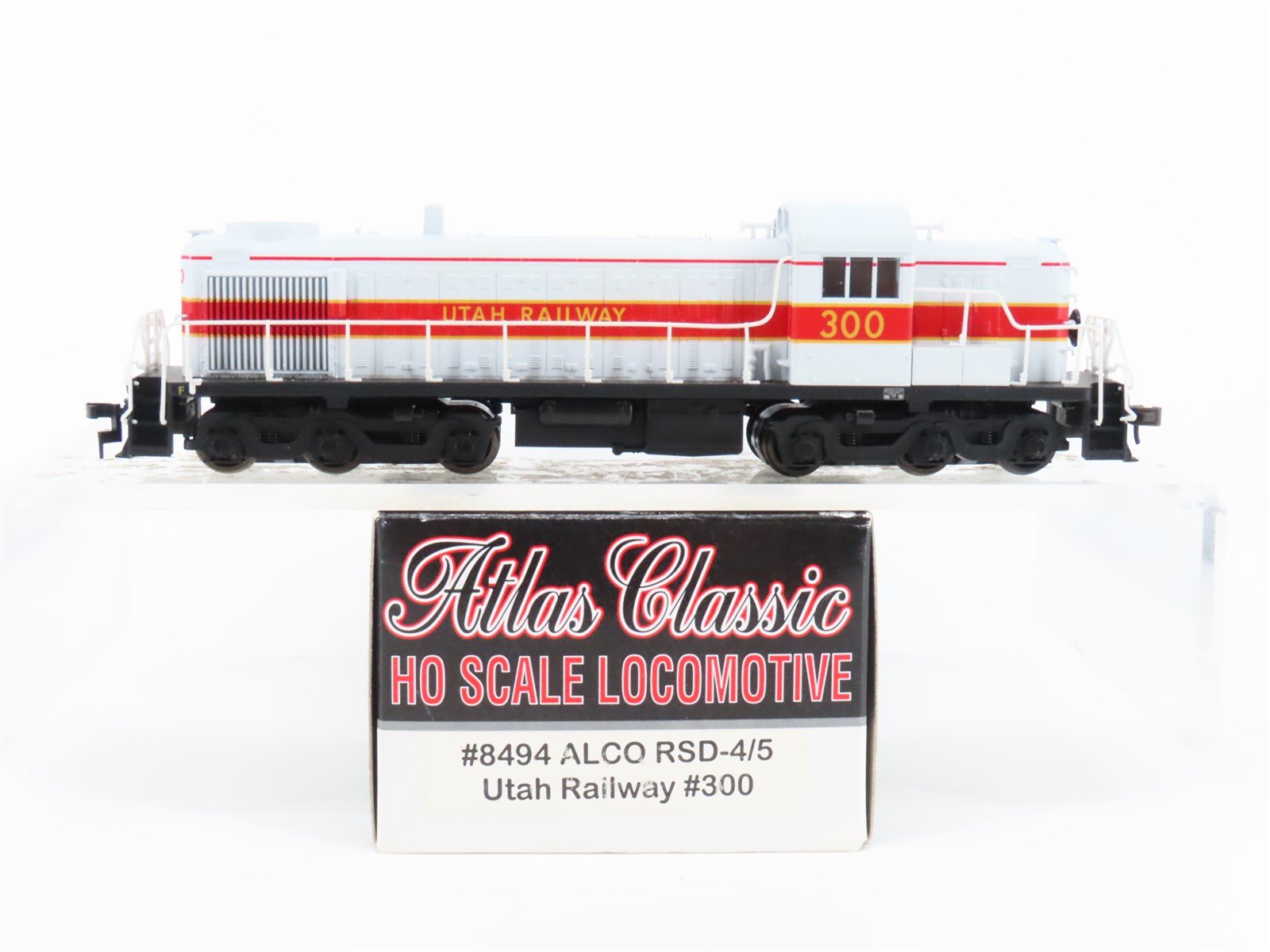 HO Scale Atlas Classic 8494 UTAH Railway ALCO RSD-4/5 Diesel Locomotive #300