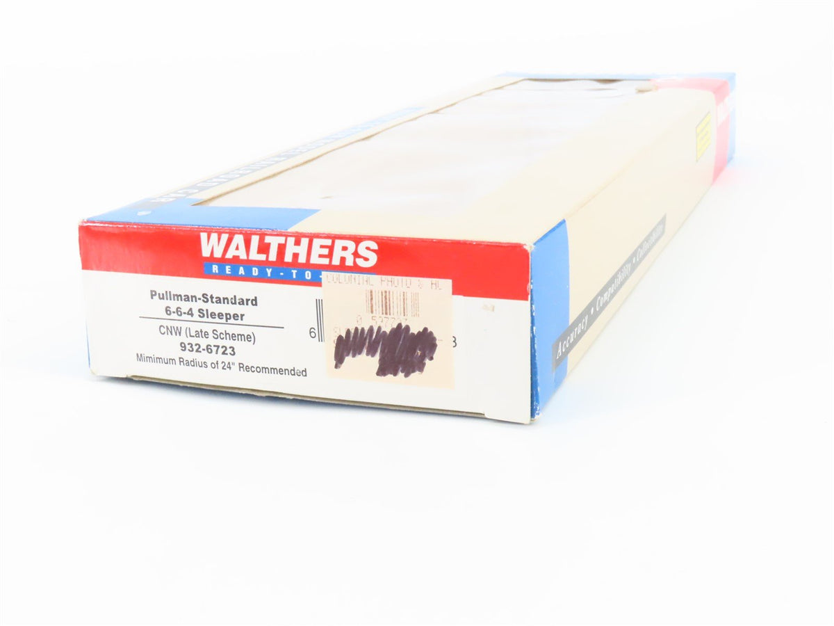 HO Scale Walthers 932-6723 CNW Pullman Sleeper Passenger Custom &quot;Pacific Bridge&quot;