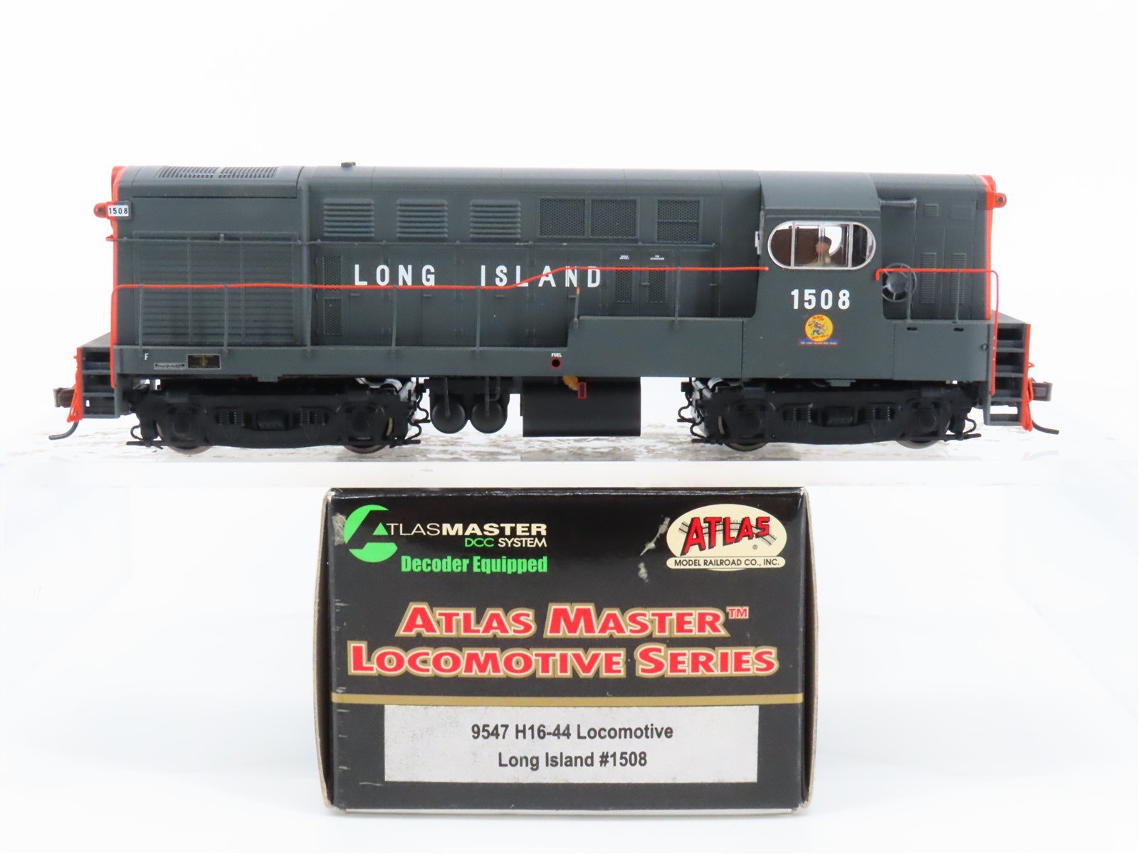 HO Scale Atlas Master 9547 LIRR Long Island FM H16-44 Diesel #1508 w/ DCC