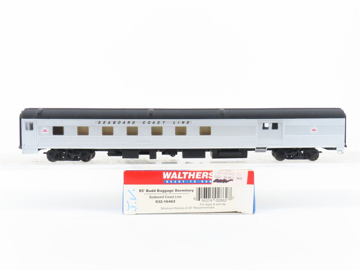 HO Walthers 932-16462 SCL Seaboard Coast Line 85&#39; Baggage Dormitory Passenger