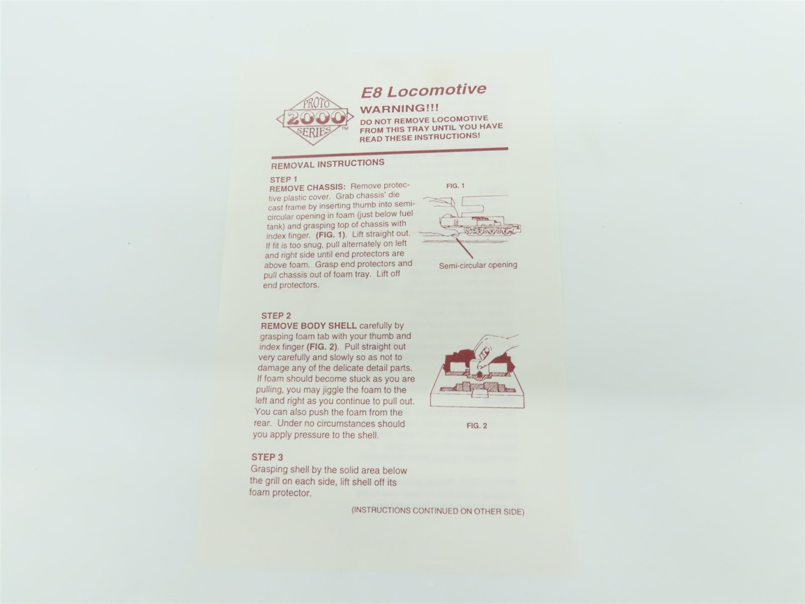 HO Scale Proto 2000 21009 SBD Seaboard E8/9A Diesel Locomotive #3050