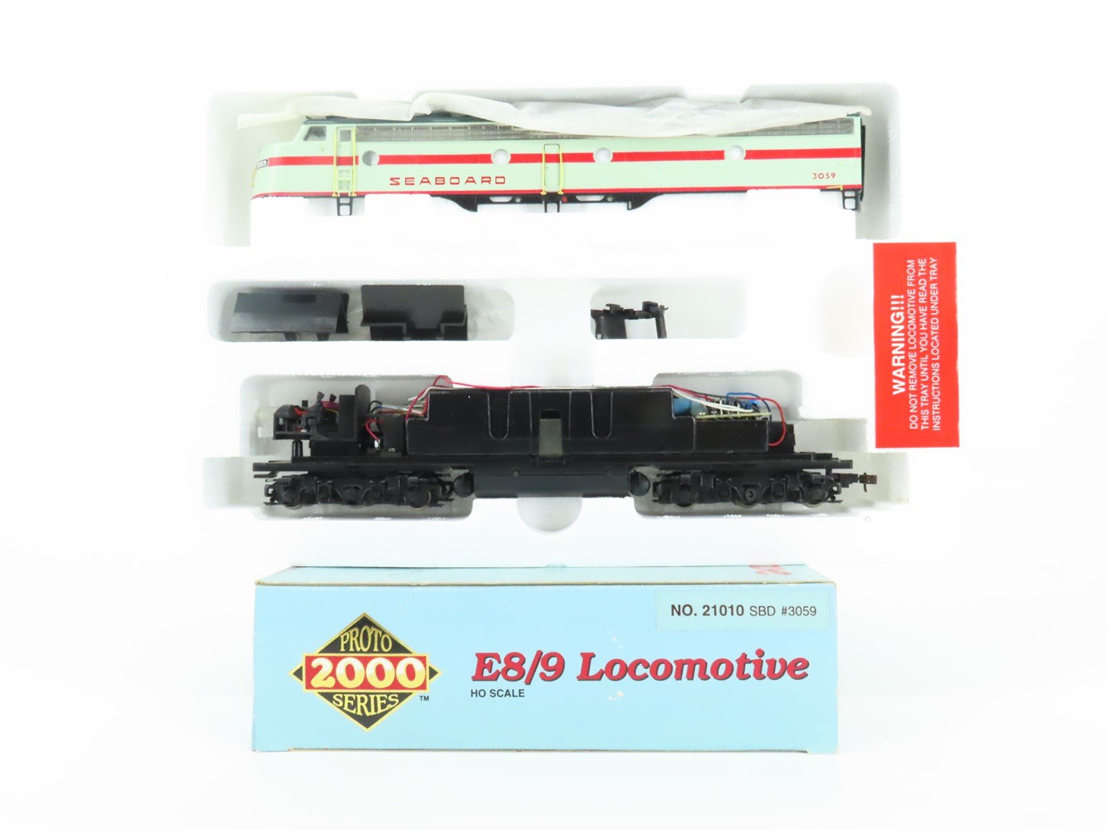 HO Scale Proto 2000 21010 SBD Seaboard E8/9A Diesel Locomotive #3059