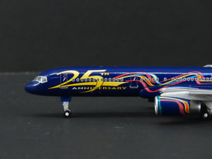 1:400 Gemini Jets GJATA086 Die-Cast ATA 25th Boeing 757-23N Aircraft N520AT