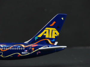 1:400 Gemini Jets GJATA086 Die-Cast ATA 25th Boeing 757-23N Aircraft N520AT