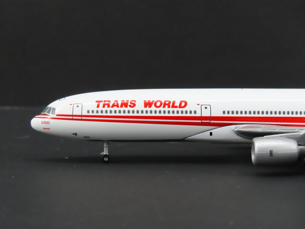 1:400 Scale Gemini Jets GJTWA042 Die-Cast TWA Lockheed L-1011-385-1-15 Aircraft