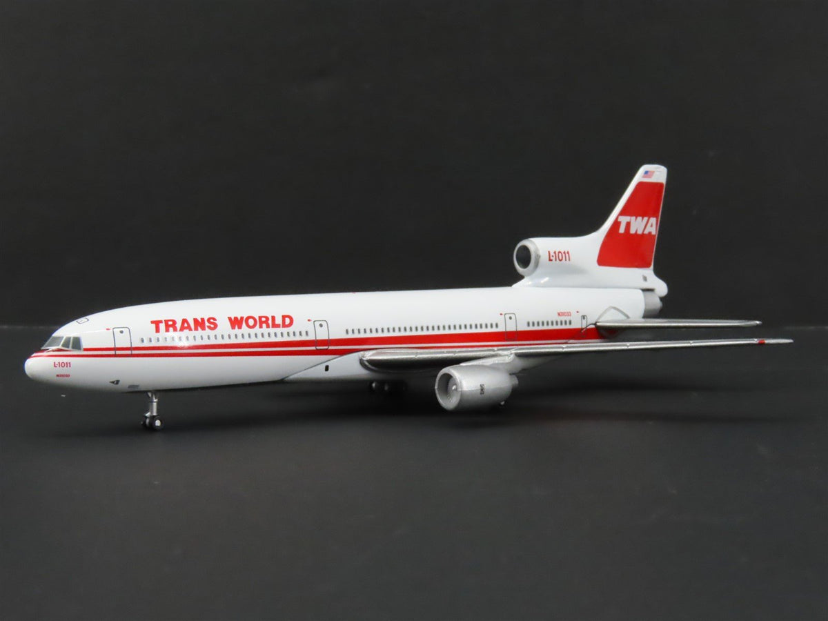1:400 Scale Gemini Jets GJTWA042 Die-Cast TWA Lockheed L-1011-385-1-15 Aircraft