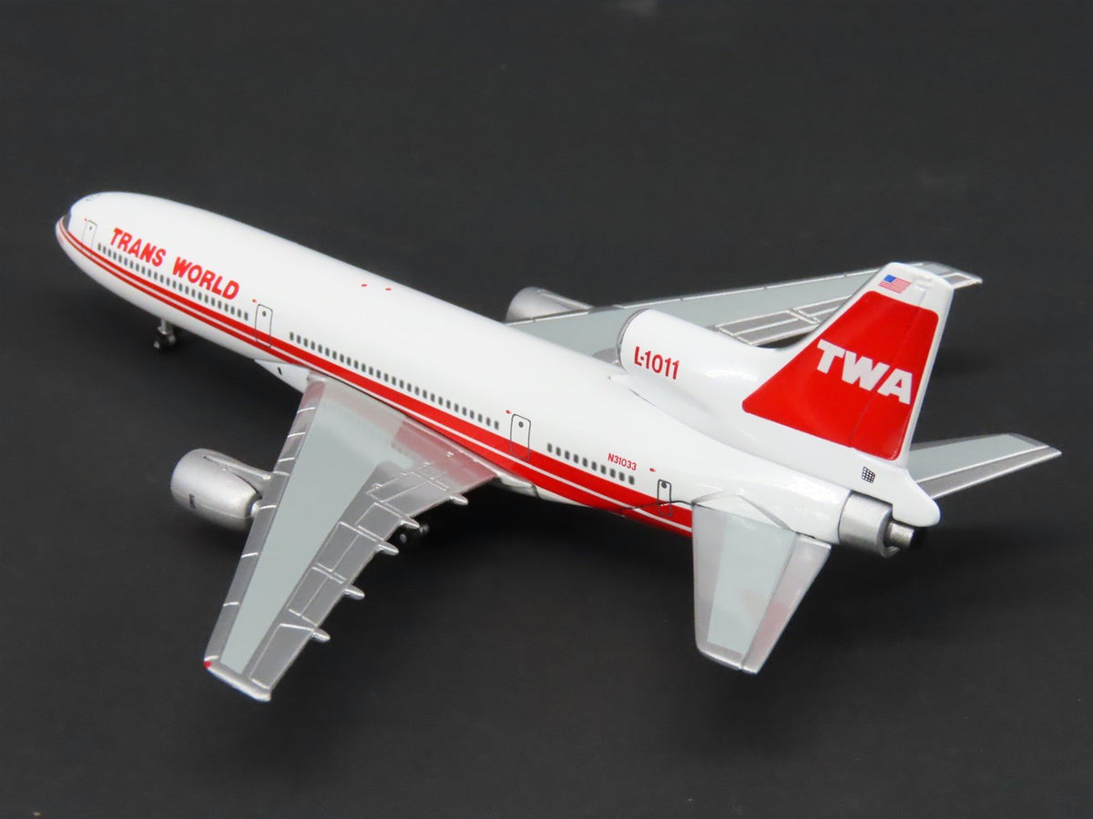 1:400 Scale Gemini Jets GJTWA042 Die-Cast TWA Lockheed L-1011-385-1-15 Aircraft