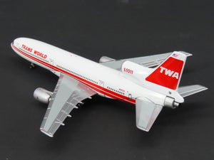 1:400 Scale Gemini Jets GJTWA042 Die-Cast TWA Lockheed L-1011-385-1-15 Aircraft