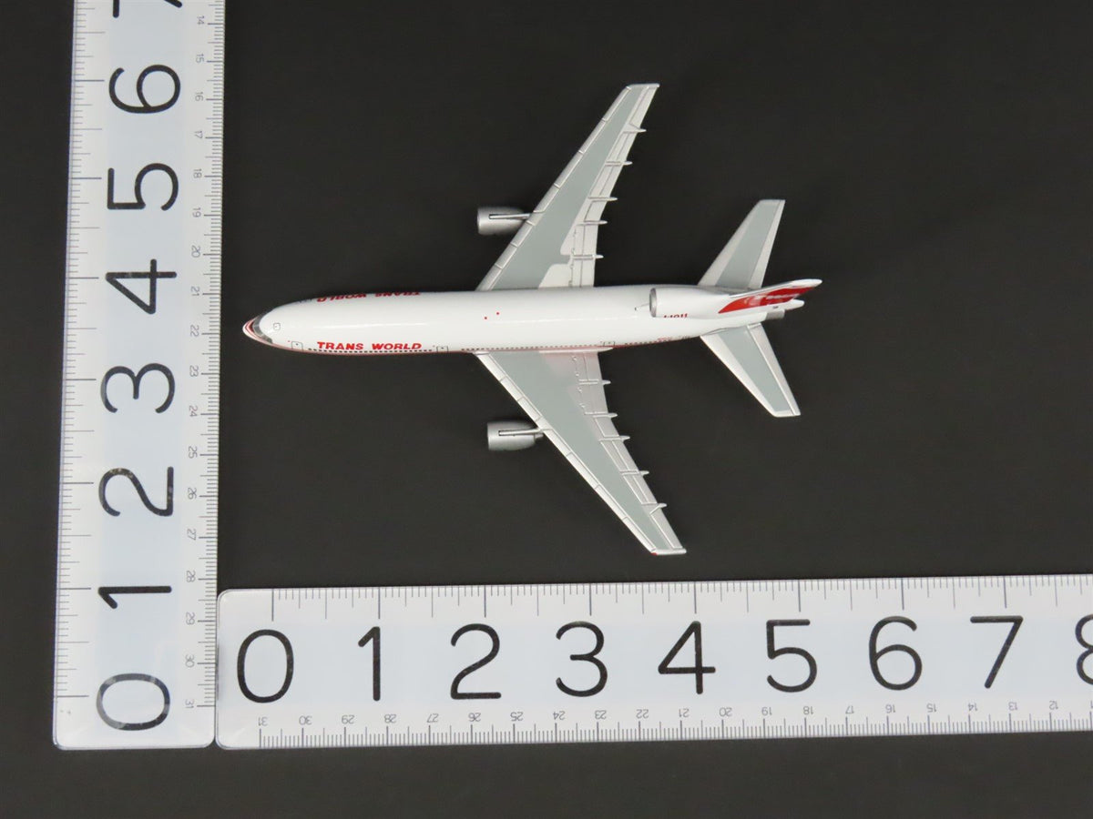 1:400 Scale Gemini Jets GJTWA042 Die-Cast TWA Lockheed L-1011-385-1-15 Aircraft