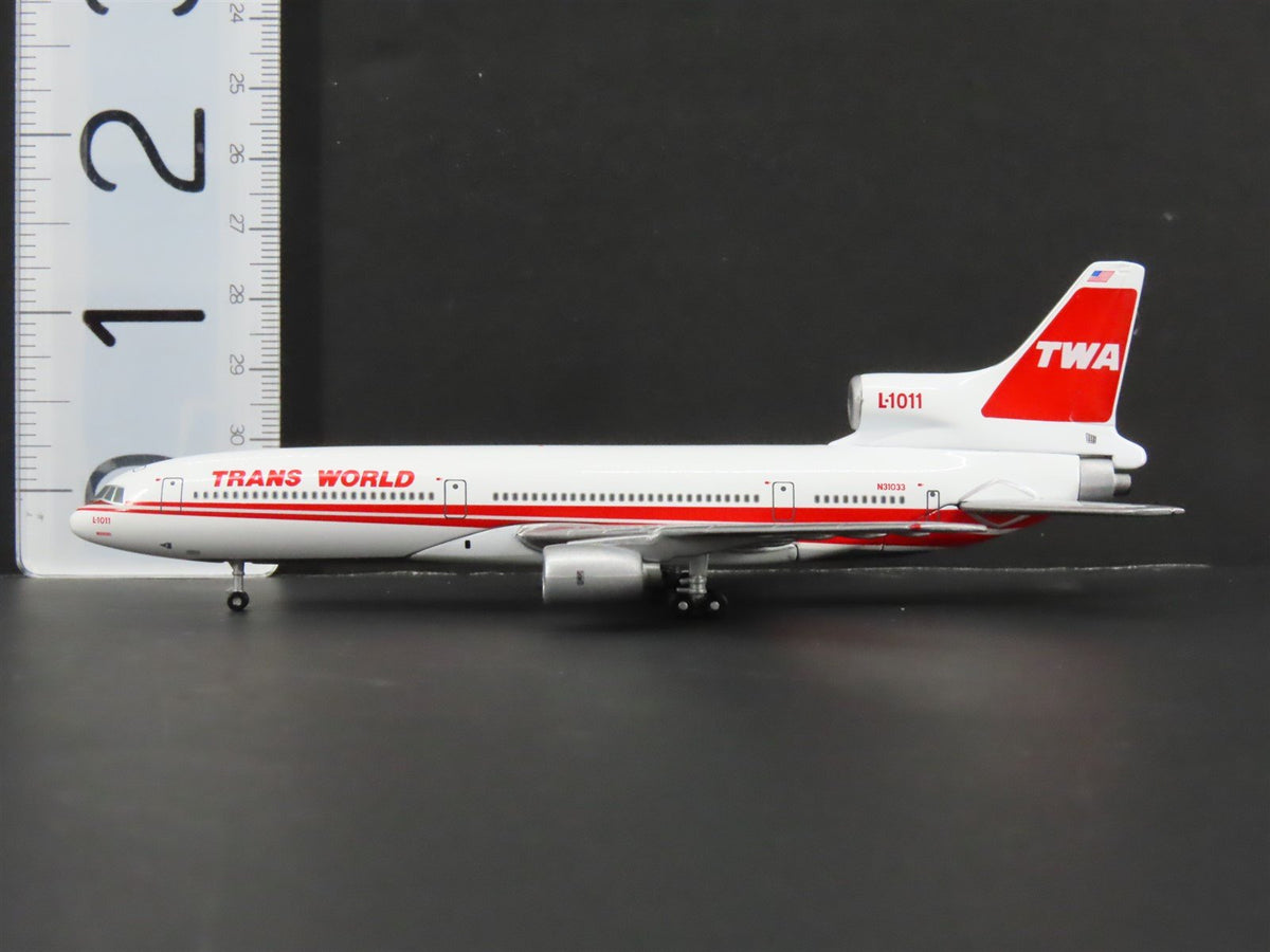 1:400 Scale Gemini Jets GJTWA042 Die-Cast TWA Lockheed L-1011-385-1-15 Aircraft